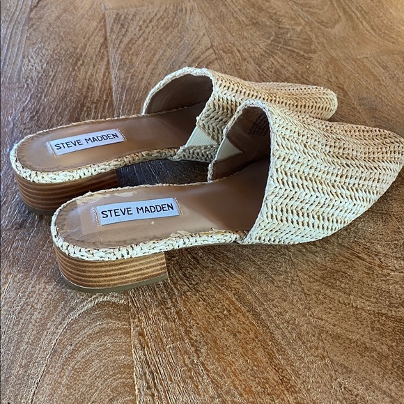 Steve Madden Cairo Woven Raffia like Mule - Picture 8 of 9